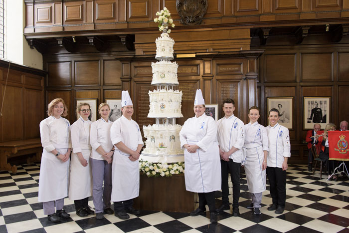 A very royal wedding cake