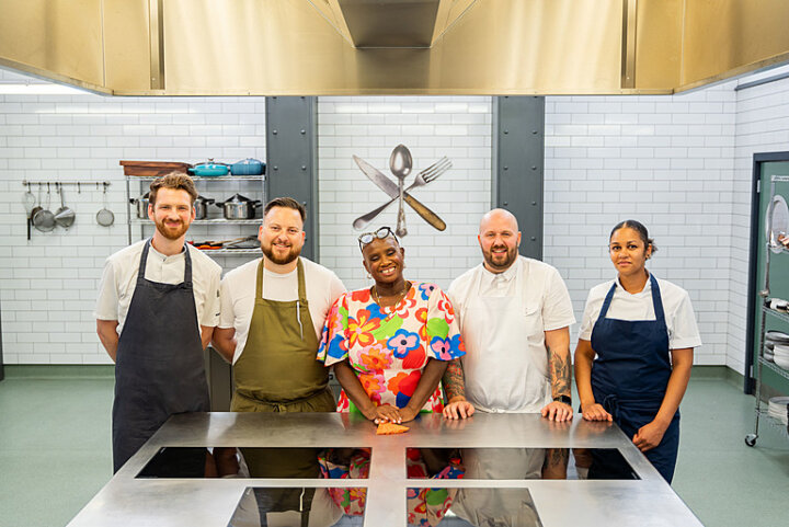 Andi Oliver with Great British Menu 2024 North East and Yorkshire Chefs