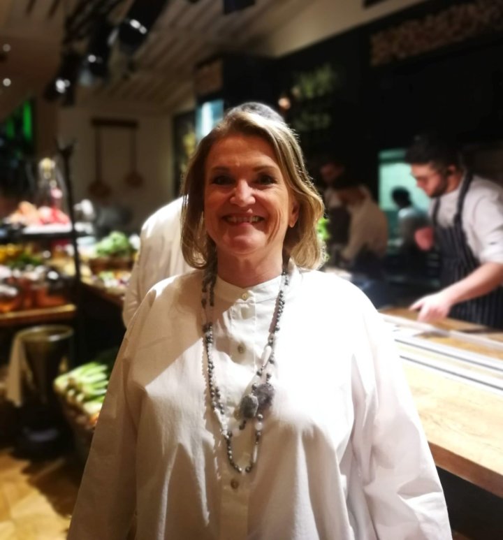 Caroline Taylor at Novikov Restaurant and Bar