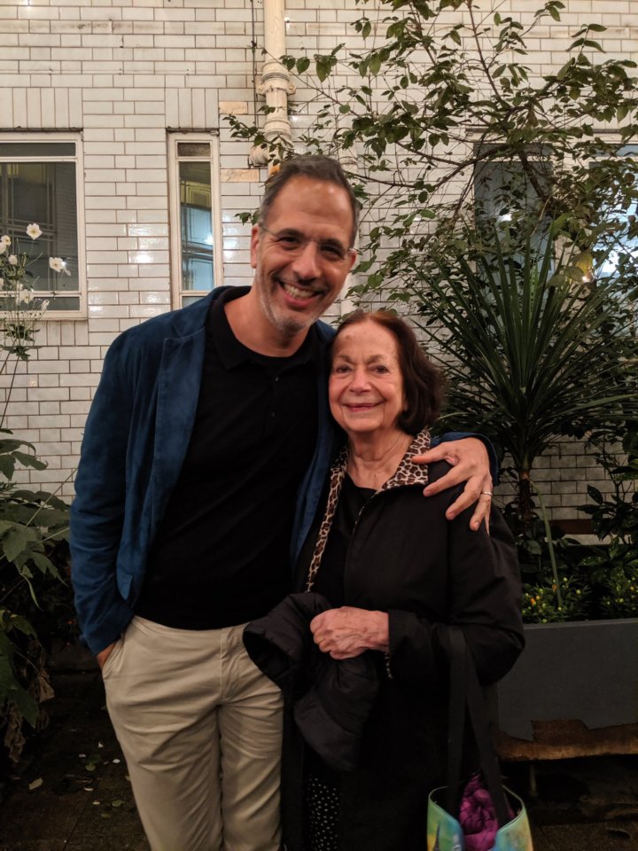 Claudia Roden and Yotam Ottolenghi at Observer Food Monthly Awards 2019