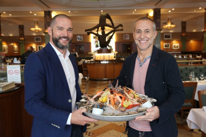 Fred Sirieix and Michel Roux Jr