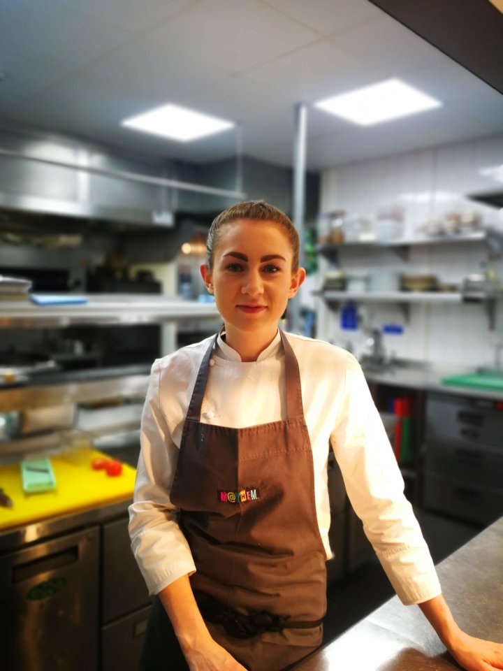 Ruth Hansom Head Chef at Pomona's