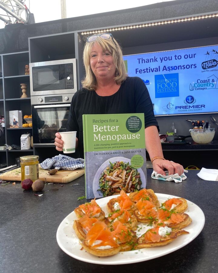 Jane Baxter at Dartmouth Food Festival