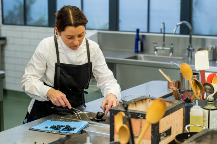 Liz Cottam representing the North East on Great British Menu 2022