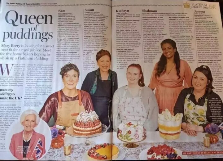 Radio Times feature on the Platinum Pudding Finalists