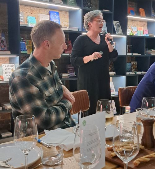 Sarah Calcutt at City Harvest Supper Club