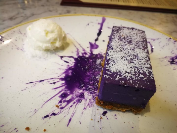 Ube Cheesecake